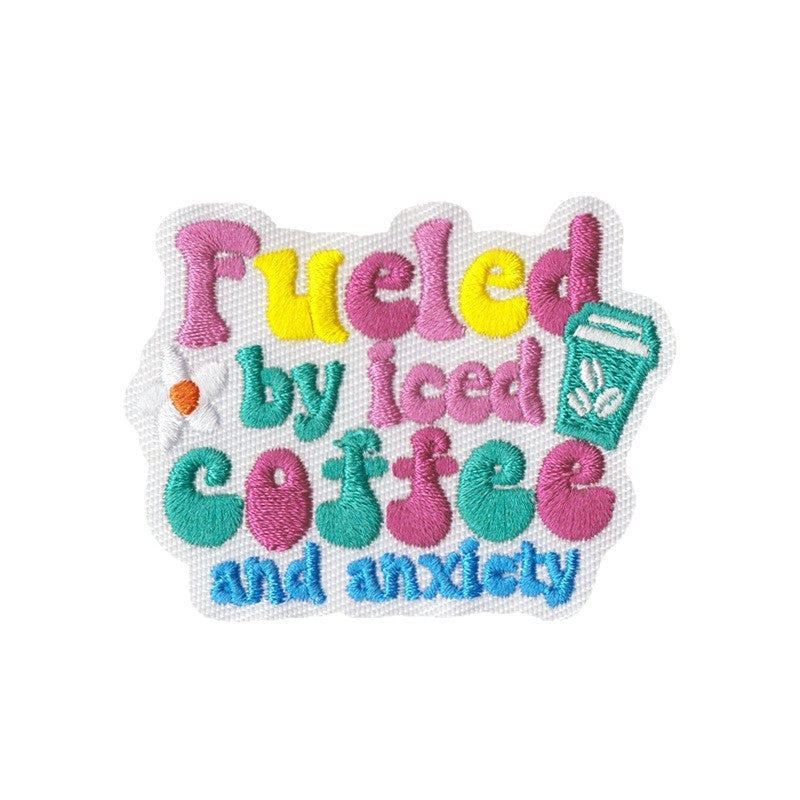 Wholesale Cartoon Cute Fun Letter Series Embroidered Patches