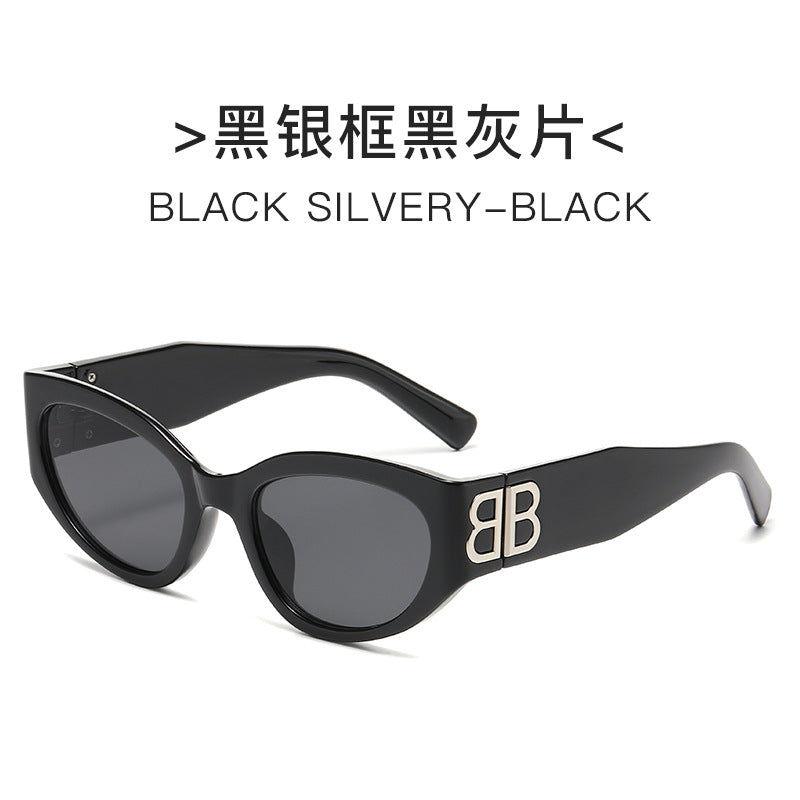 Wholesale Retro cat-eye high-end glasses