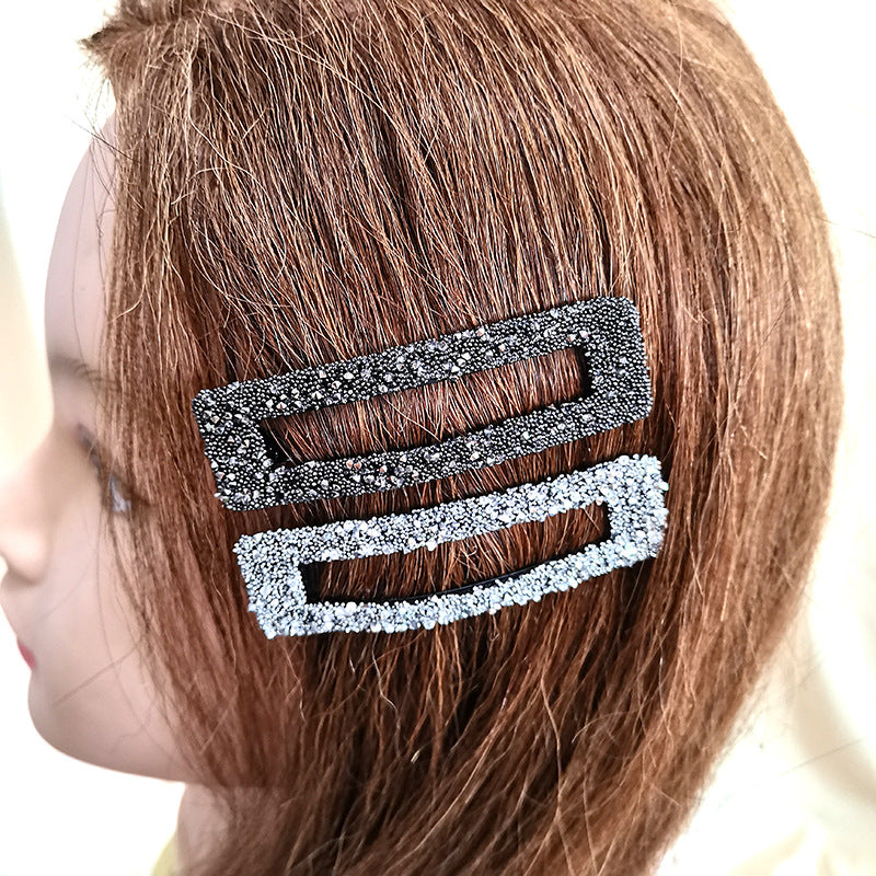 Wholesale Simple Rhinestone Hair Clips