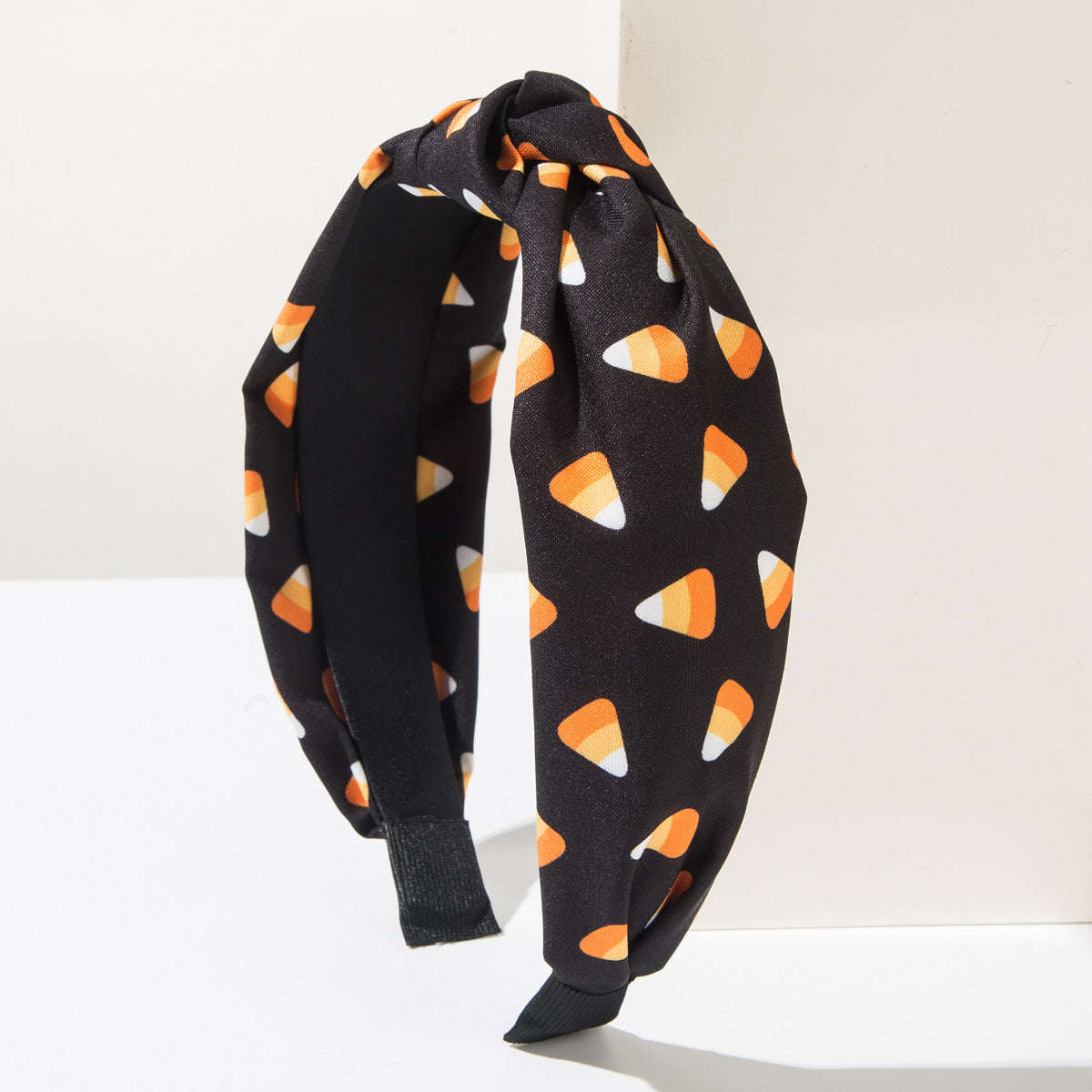 Wholesale New Halloween Element Ghost Skull Star and Moon Head Printed Fabric Headband Trendy Fashion Holiday Party Hair Accessories