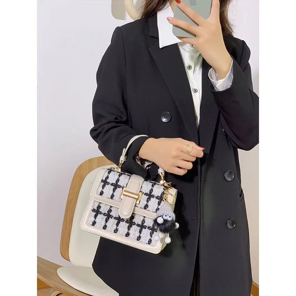 Wholesale 2023 PU Plaid Shoulder Crossbody Bag