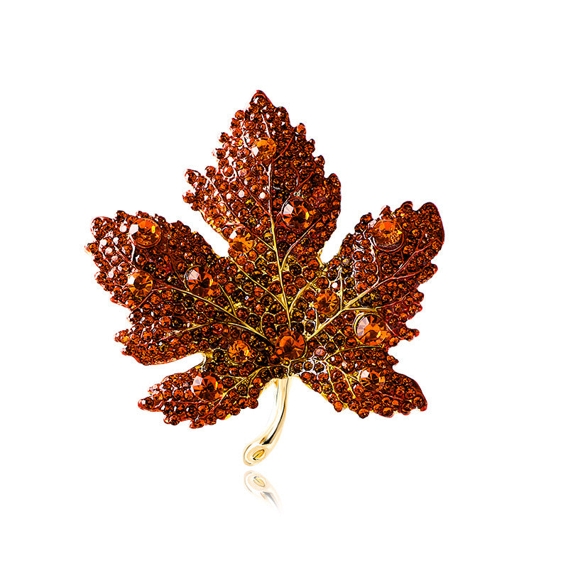 Wholesale Maple Leaf Brooch Alloy Brooch