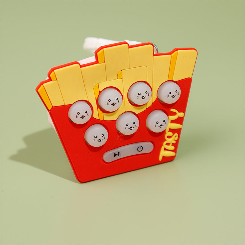 Wholesale Mini Whack-a-mole Game Console Card Illuminated Keychain