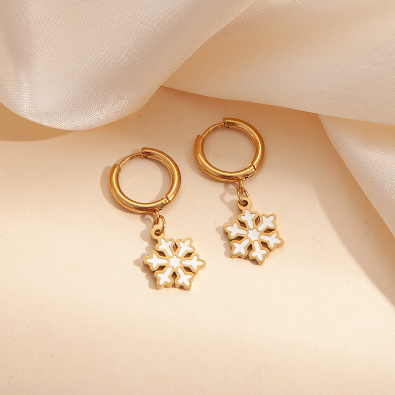 Wholesale Christmas bell earrings