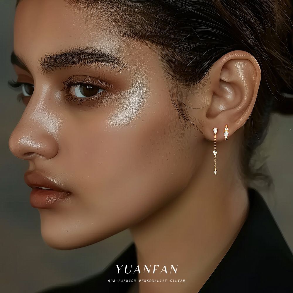 Wholesale Branch and leaf earrings Ear Studs