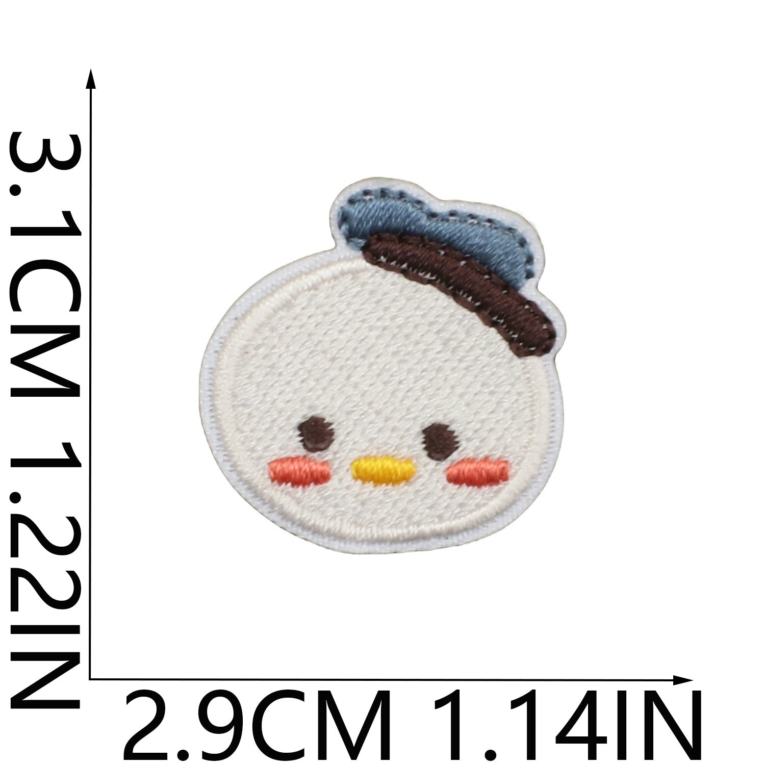 Wholesale Cute Puppy Iron On Embroidered Patches Polyester Sewn Applique For Clothing Bags DIY Decorative Accessory