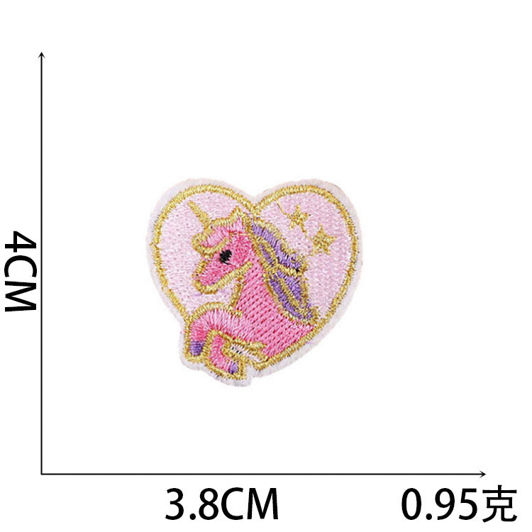 Wholesale Stylish Embroidered Iron On Patches With Unicorn Pegasus Astronaut And Rocket Designs For Casual Clothing And Craft Supply Boutique Resale