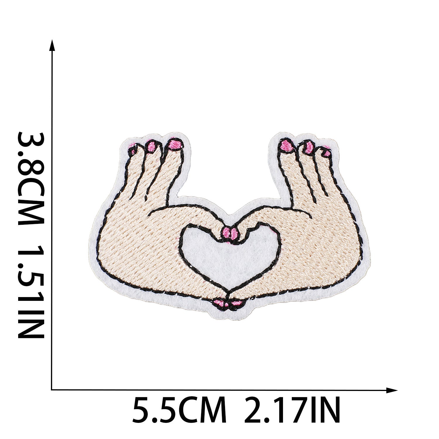 Wholesale cartoon mouth patch cactus clothes decorative embroidery stickers