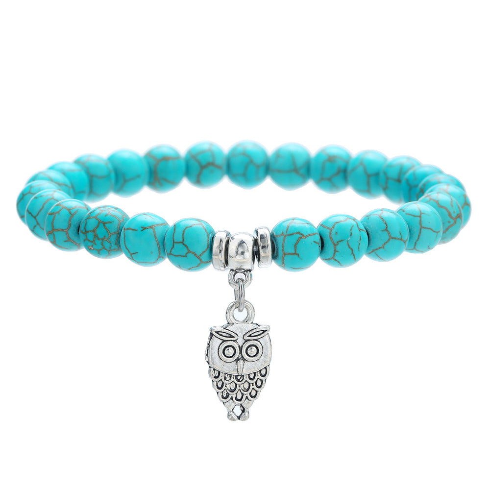 Wholesale Vintage Turquoise Cross Starfish Turtle Bracelet