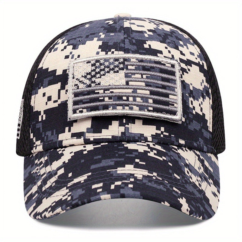 Wholesale fashion fishing hat summer camouflage men's and women's hat camouflage baseball cap mesh hat sports hat