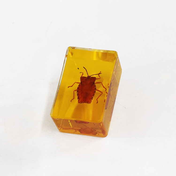 Wholesale 12pcs Real Insect Scorpion Resin HD Transparent Craft Ornaments