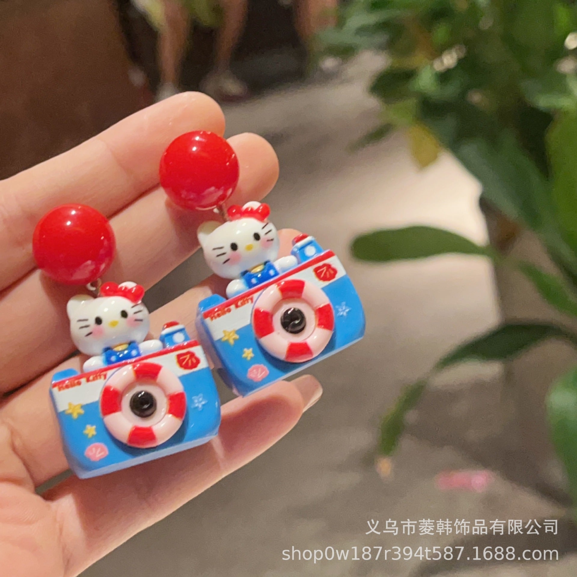 Wholesale Cute cat cartoon earrings