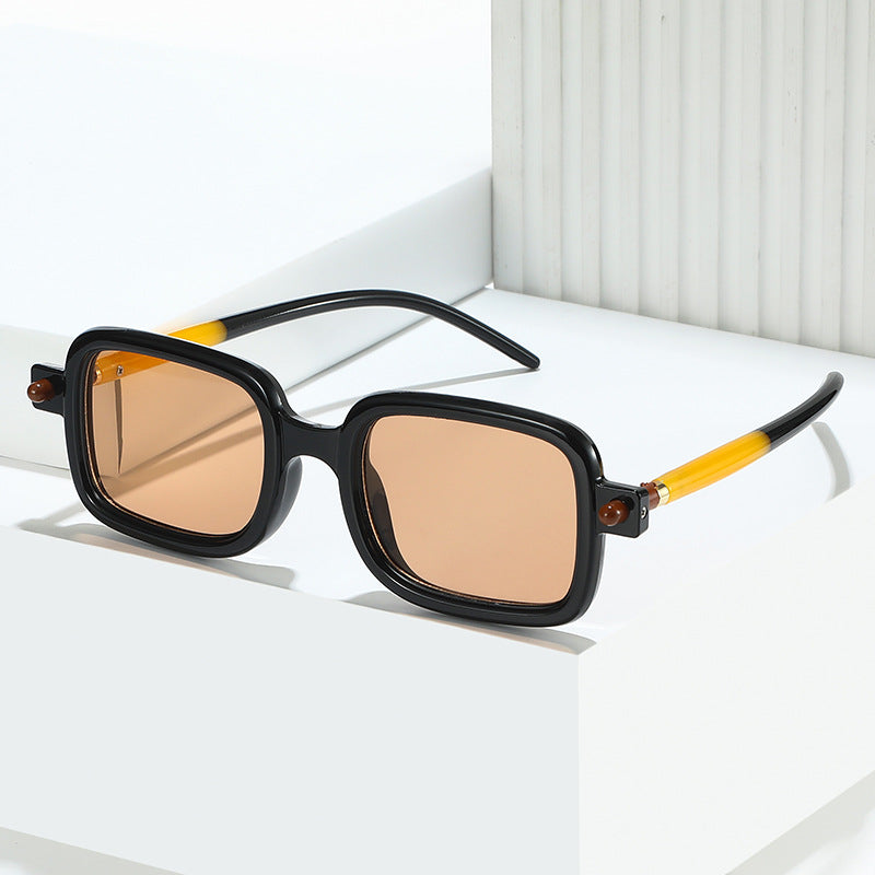 Wholesale Retro Square Anti-Blue Light Sunglasses