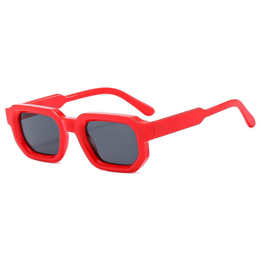 Wholesale Retro Square Thick Small Frame Fashion Sunglasses
