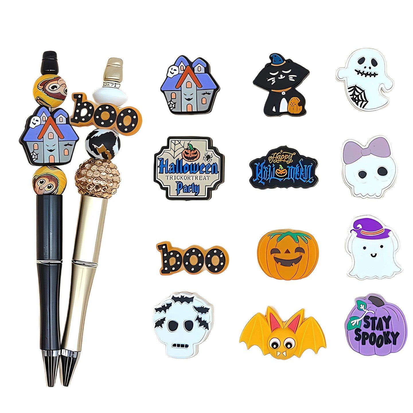 Wholesale  20pcs Customized new  silicone beads