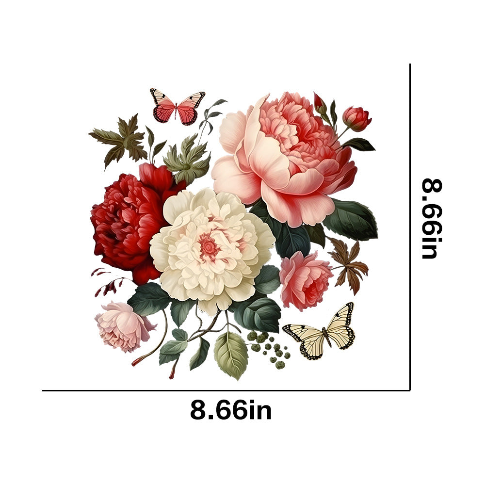 Wholesale Vintage Butterfly  UV DTF Ready to Press Transfers Wraps