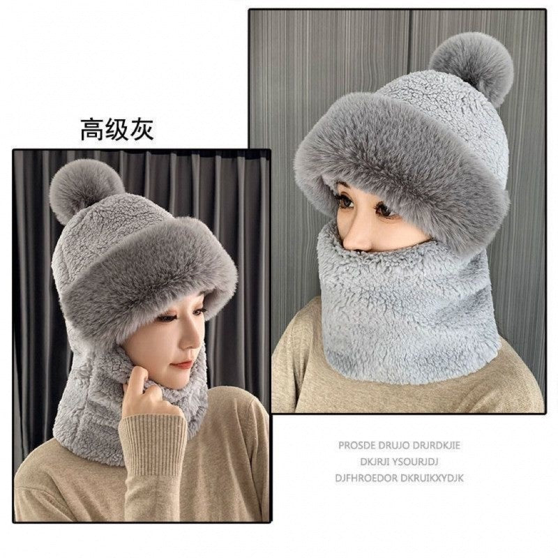 Wholesale Cute Teddy Bear Imitation Cashmere Hats