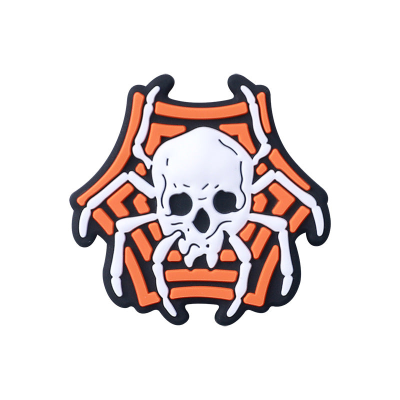 Wholesale  20pcs Halloween silicone beads new dark series loose beads diy bracelet necklace accessories cartoon silicone beads