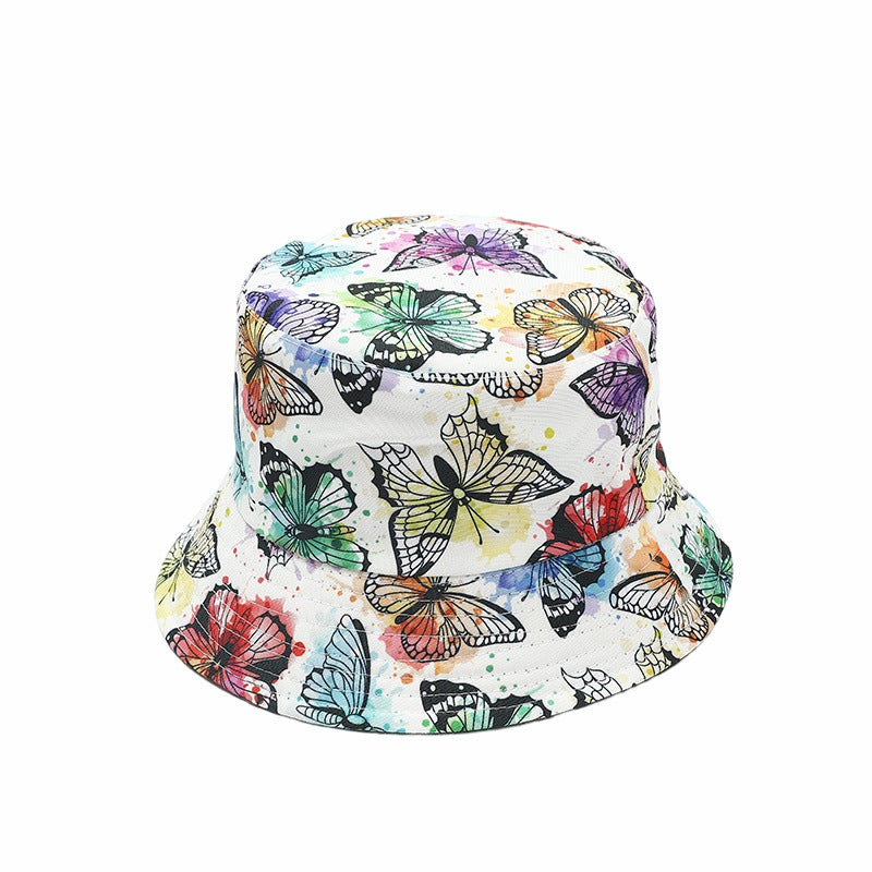 Sombrero de cubo impreso de poliéster al por mayor