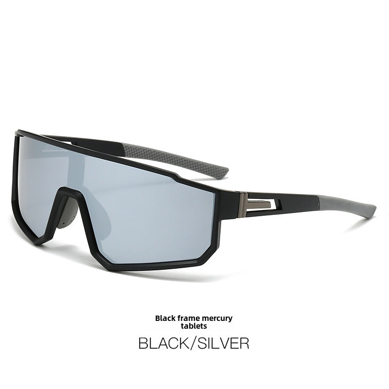 Wholesale New fashion sports colorful one-piece sunglasses