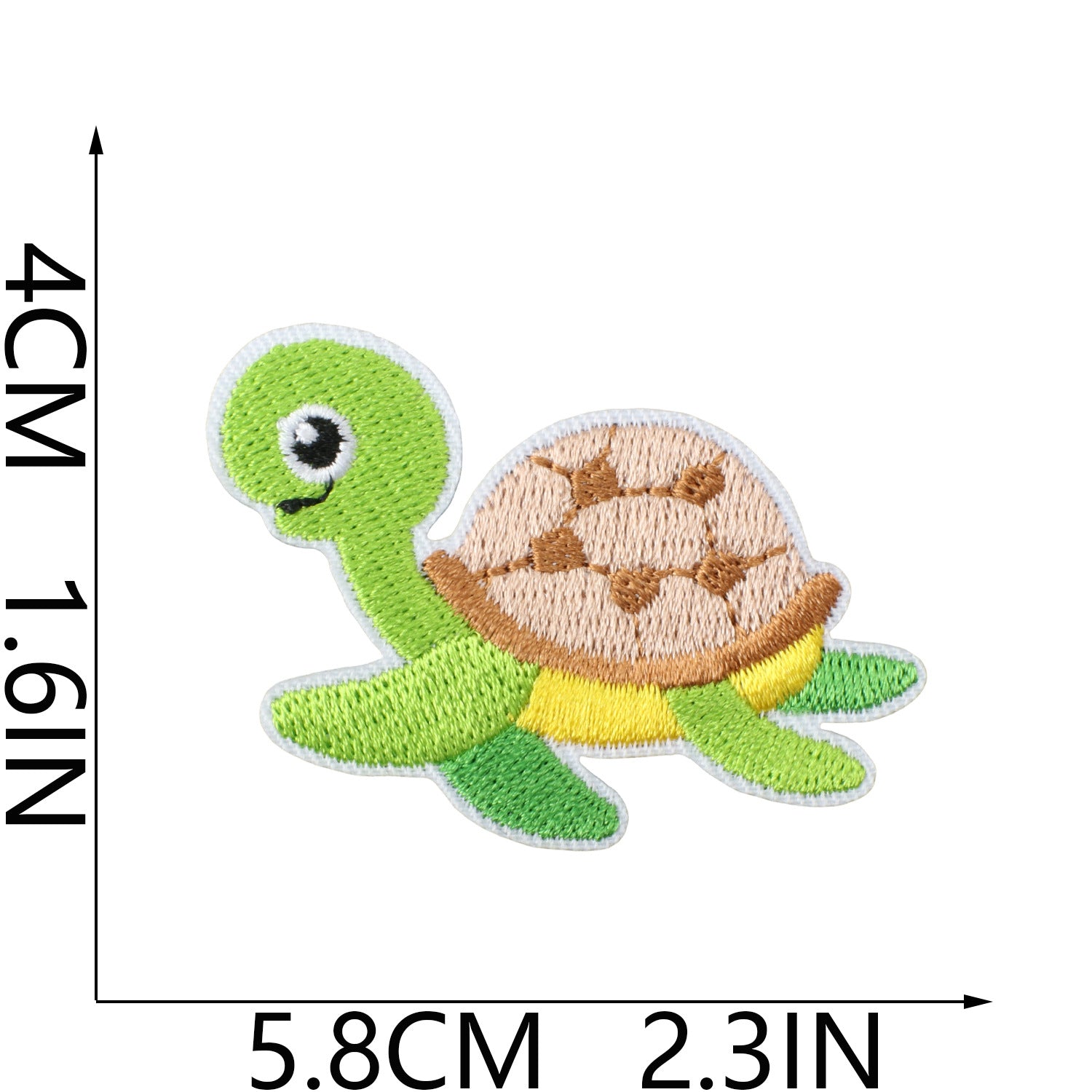 Wholesale Trendy Ocean Party Embroidered Patches For Kids Clothing Cartoon Shark Dolphin Fashion Accessory