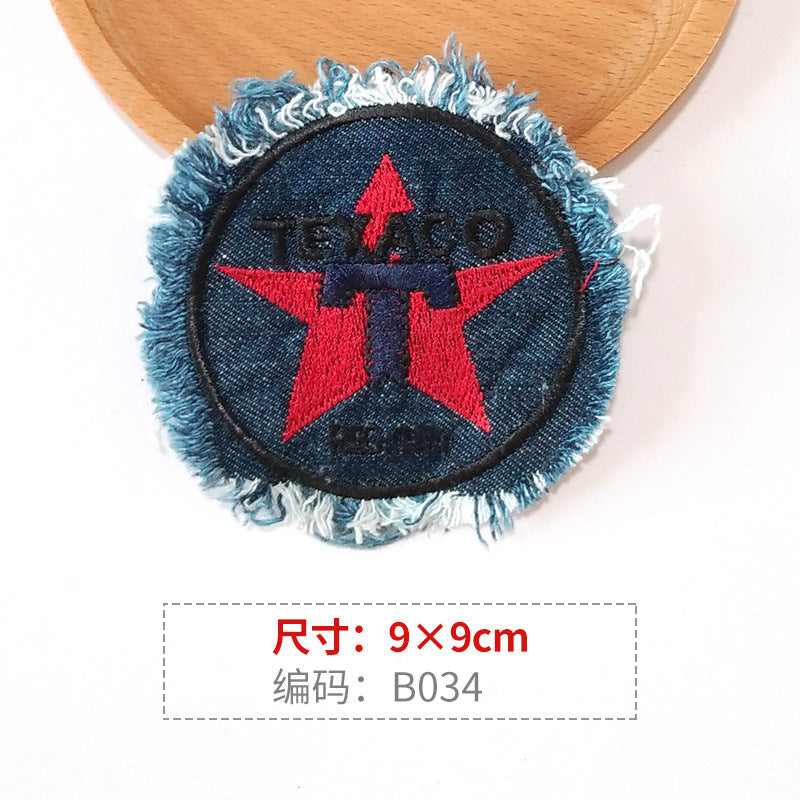 Wholesale Letter Skull Series Embroidery DIY Patches
