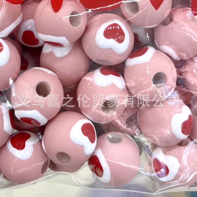 Cuentas acrílicas de 200pcs de 200 piezas al por mayor