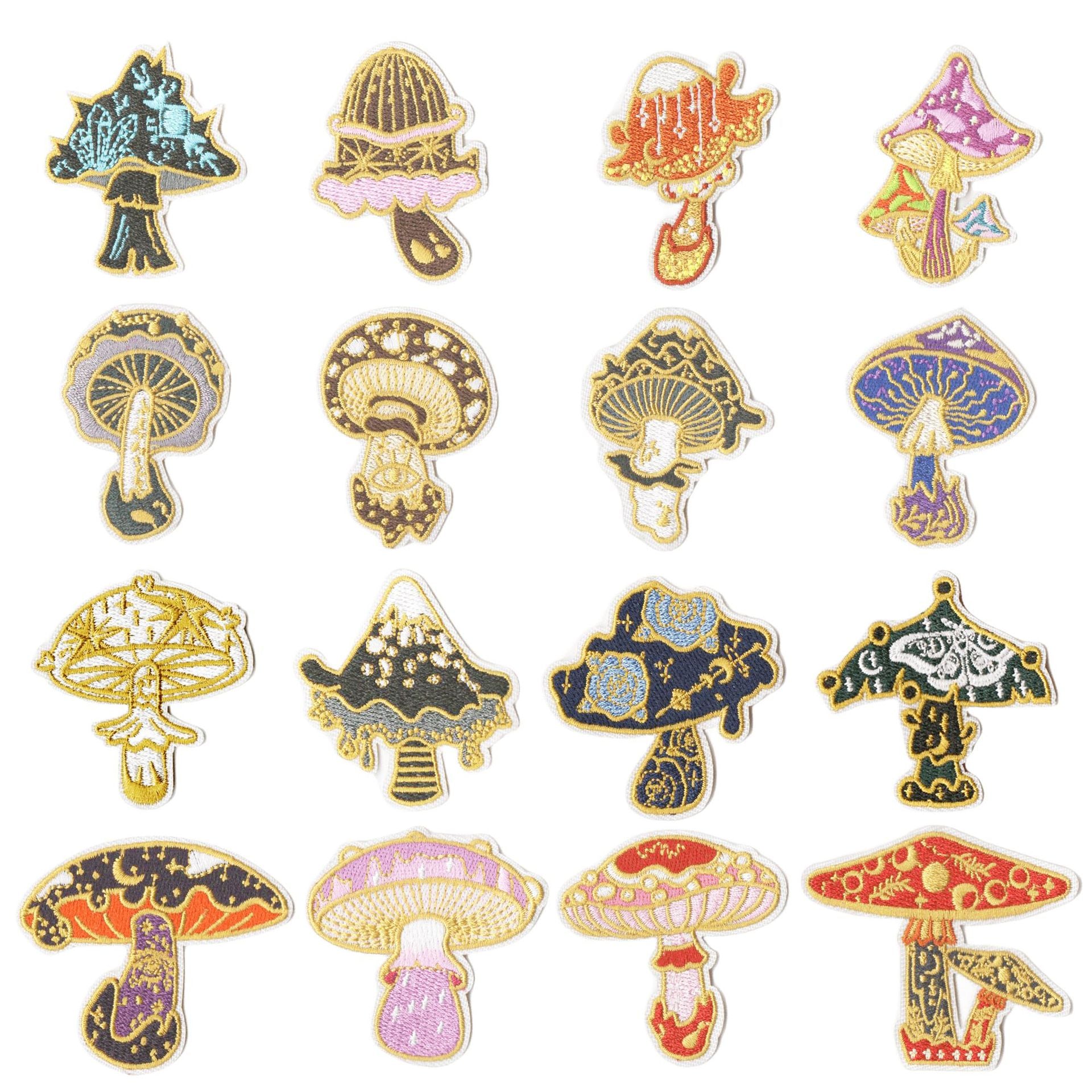 Wholesale Plant Mushroom Series DIY Patches