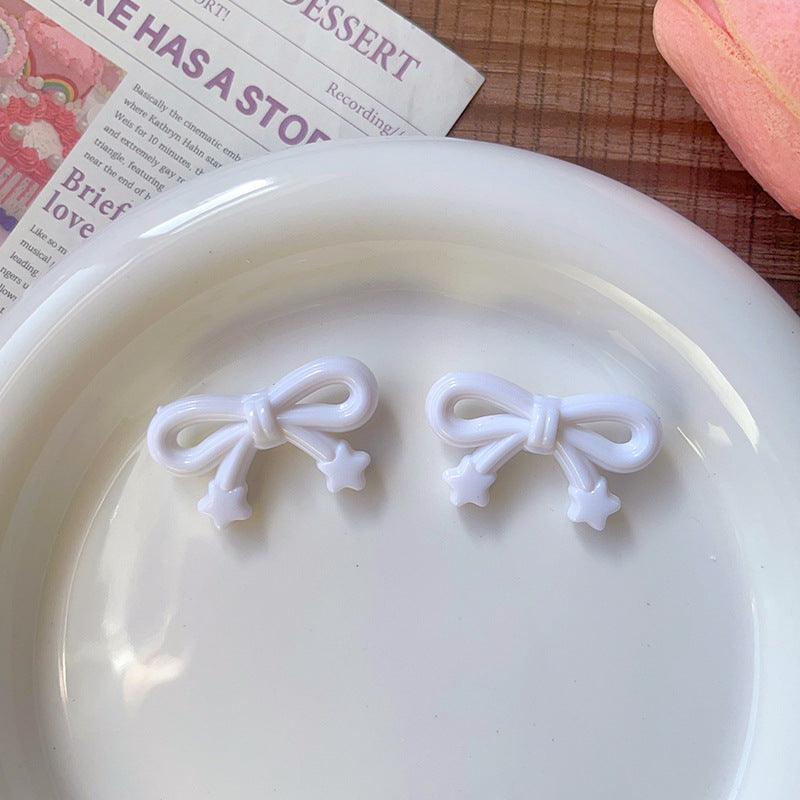 Wholesale 10pcs/pack  Bow tie  knot  stars  scattered beads   bead beads  Acrylic Beads