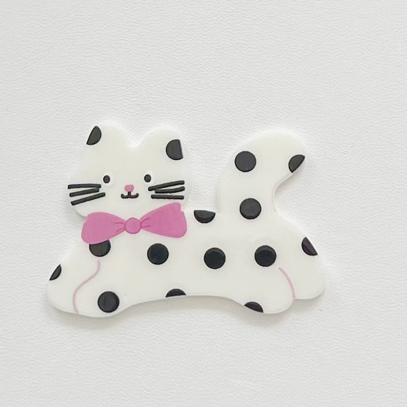 Wholesale 10pcs cute cartoon dogs and cats Acrylic Flatback