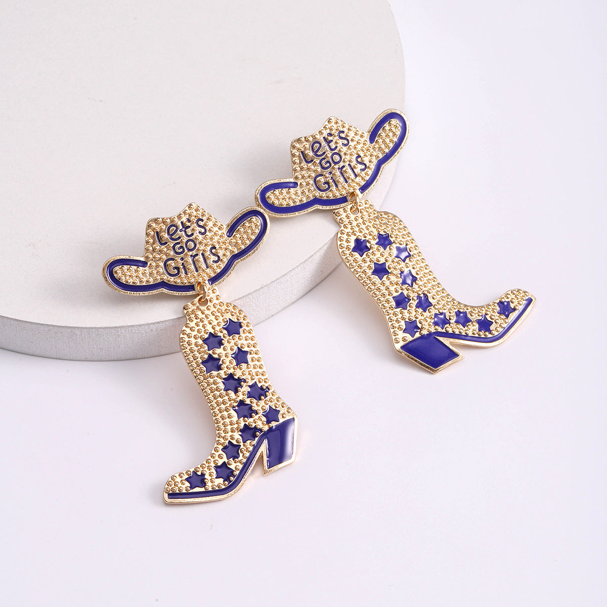Wholesale Western Cowboy Hats, Boots, Alloy Earrings