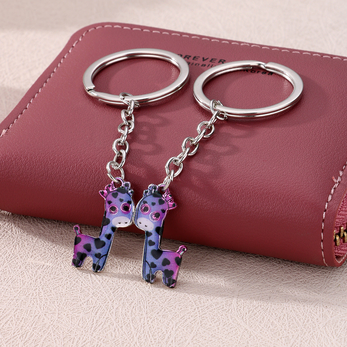 Wholesale Alloy Cartoon Rabbit Keychain