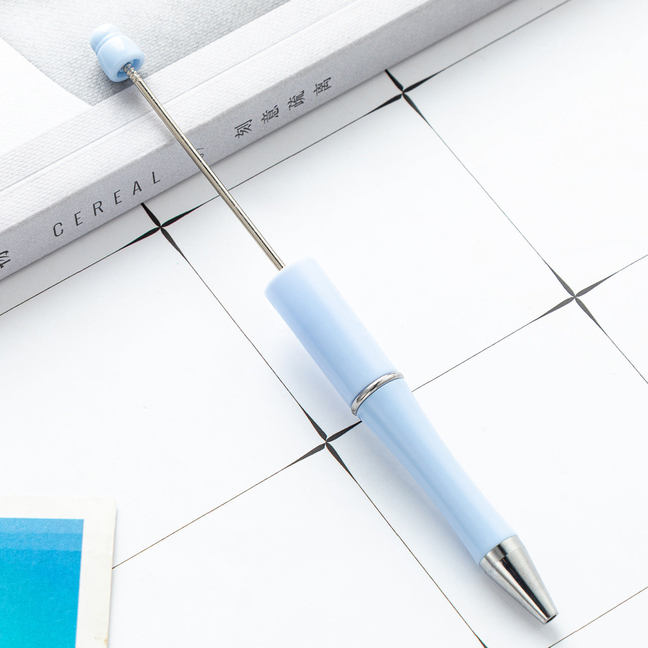 Wholesale Beadable Pens DIY for Beaded Plastic Pen Macaron Color