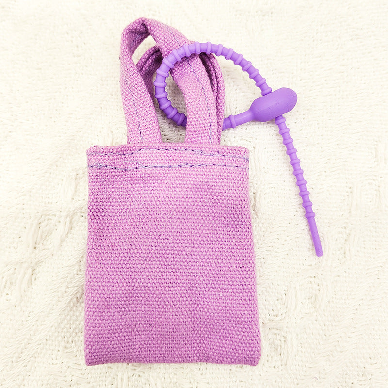 Wholesale Mini Storage 7cm Cloth Bag Doll Accessories