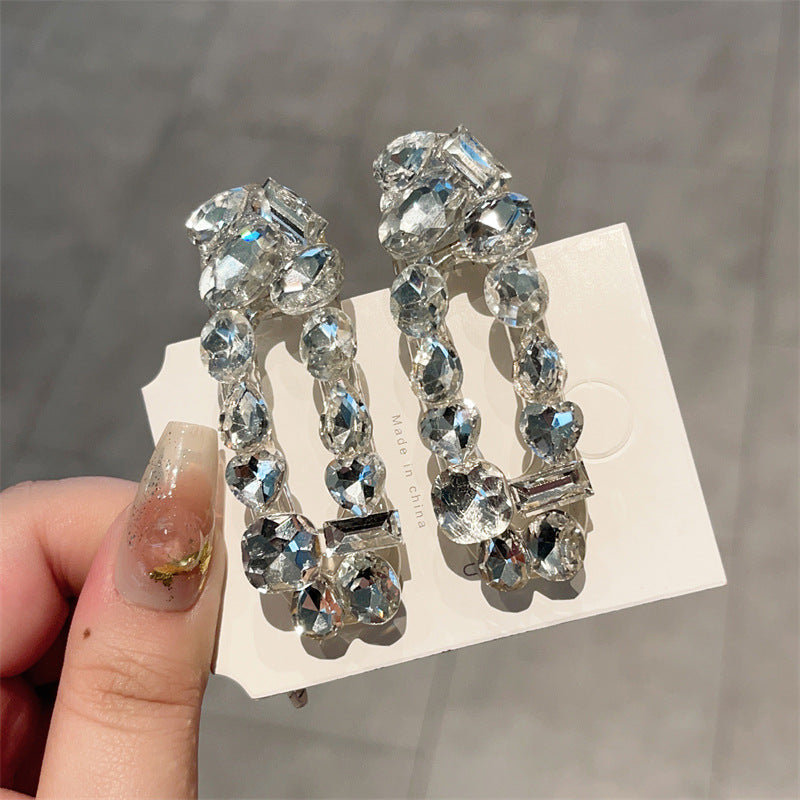 Wholesale Acrylic Diamond Hair Clip