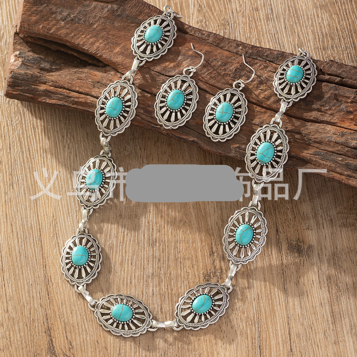 Wholesale Simian style turquoise necklace