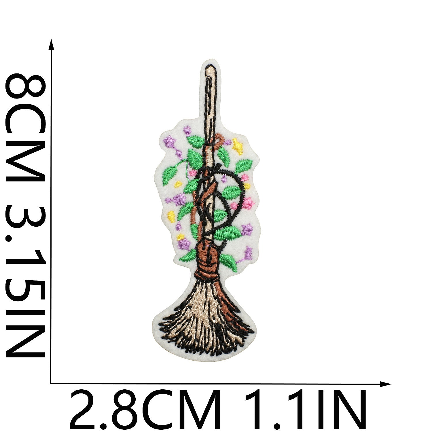 Wholesale Jungle land Witch Embroidery DIY Patches