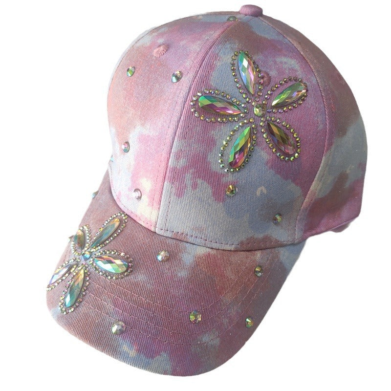 Wholesale Big Kids Flower Butterfly Baseball Cap