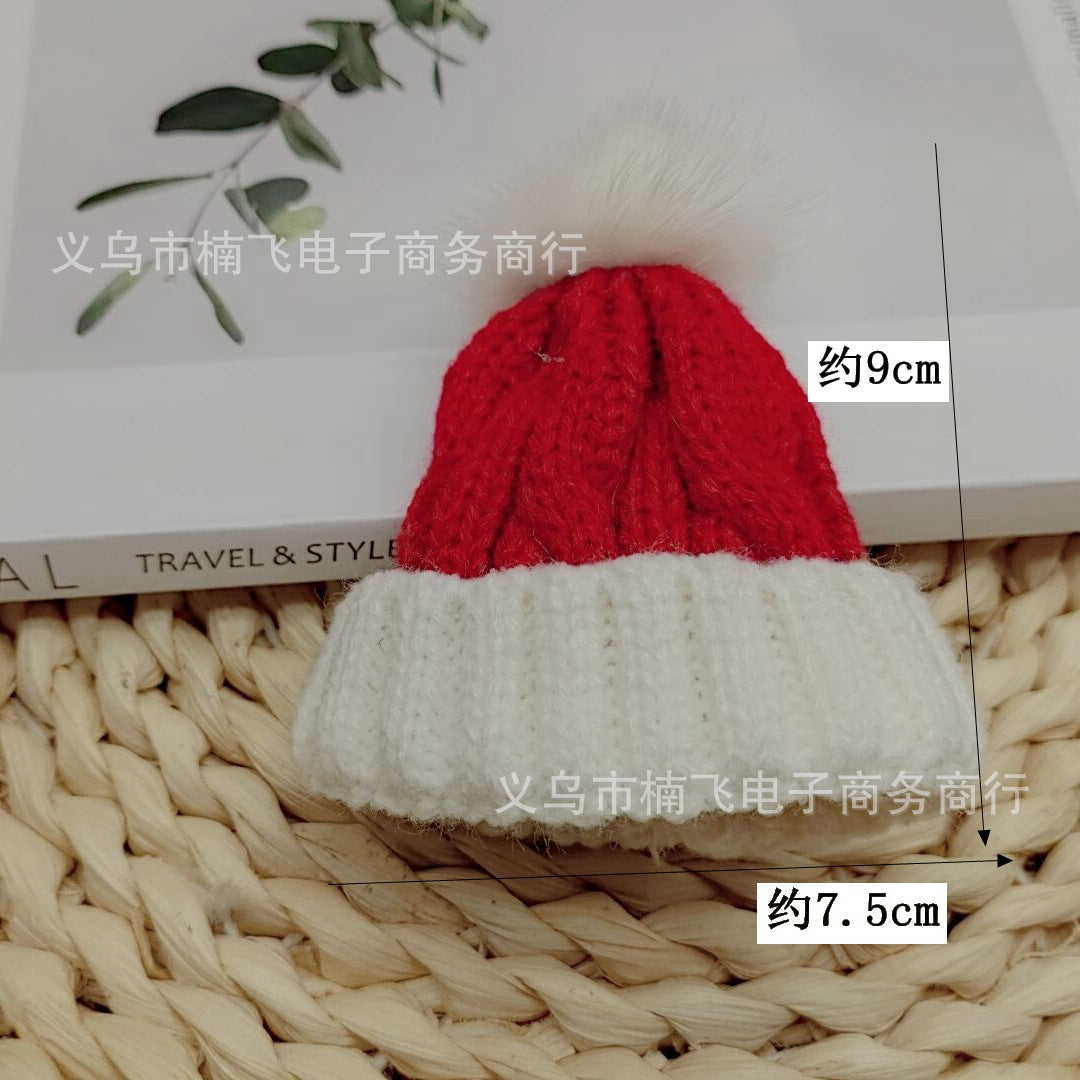 Wholesale 10pcs Cute Wool Hat Clothing Doll Accessories