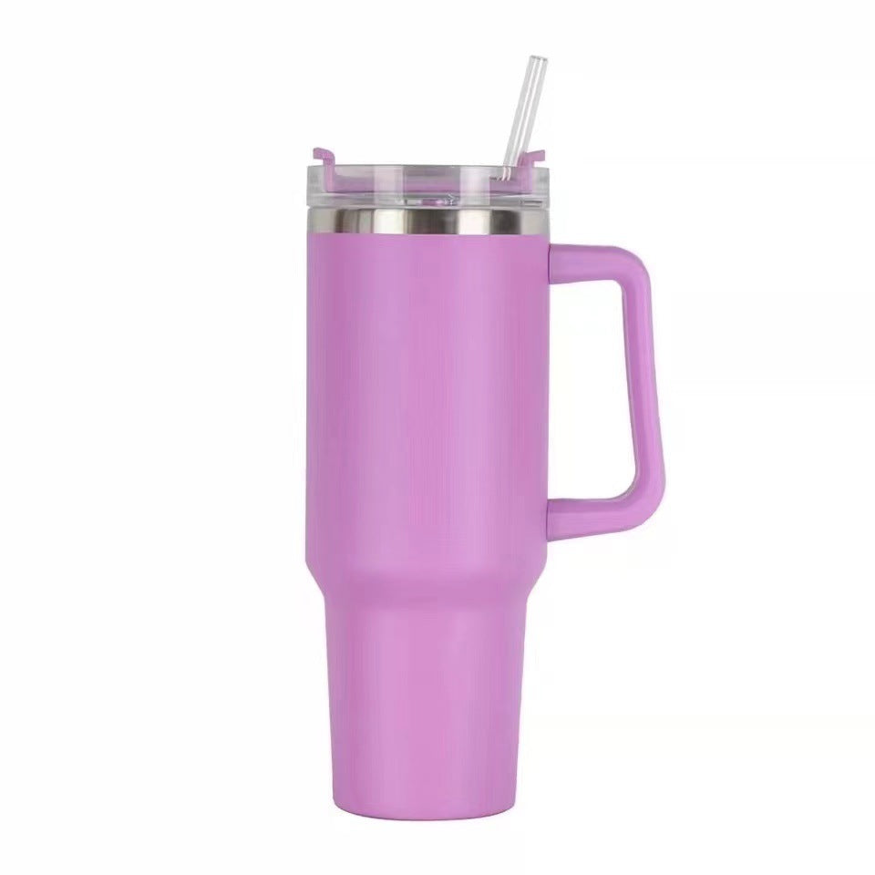 Wholesale handle cup 304 car cup ice bully cup heat preservation cold cup large capacity outdoor portable
