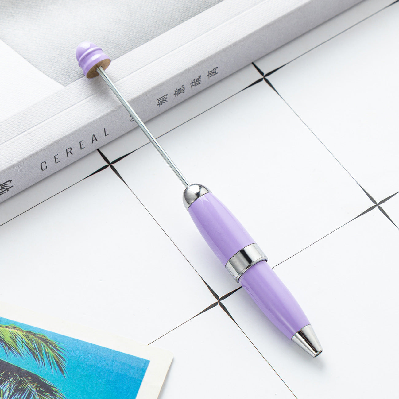 Wholesale 11.9cm Beadable Pens Portable Mini Pen Metal Pen