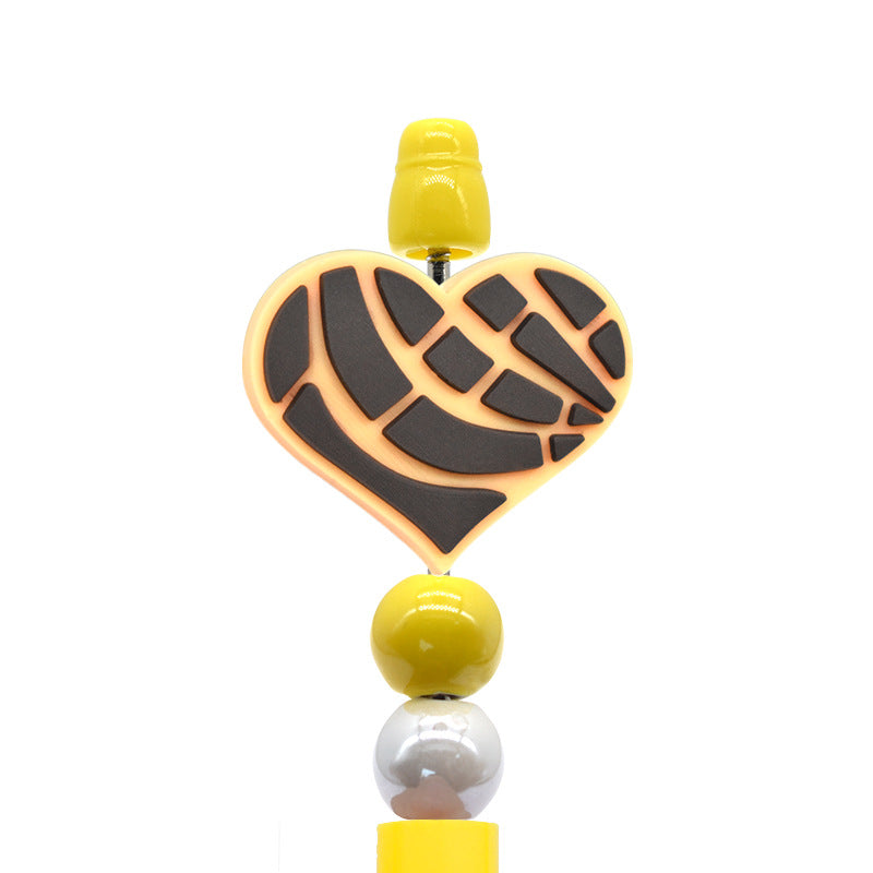 Wholesale   Random 100pcs/pack  Stationery cartoon dessert beads   Focal Beads