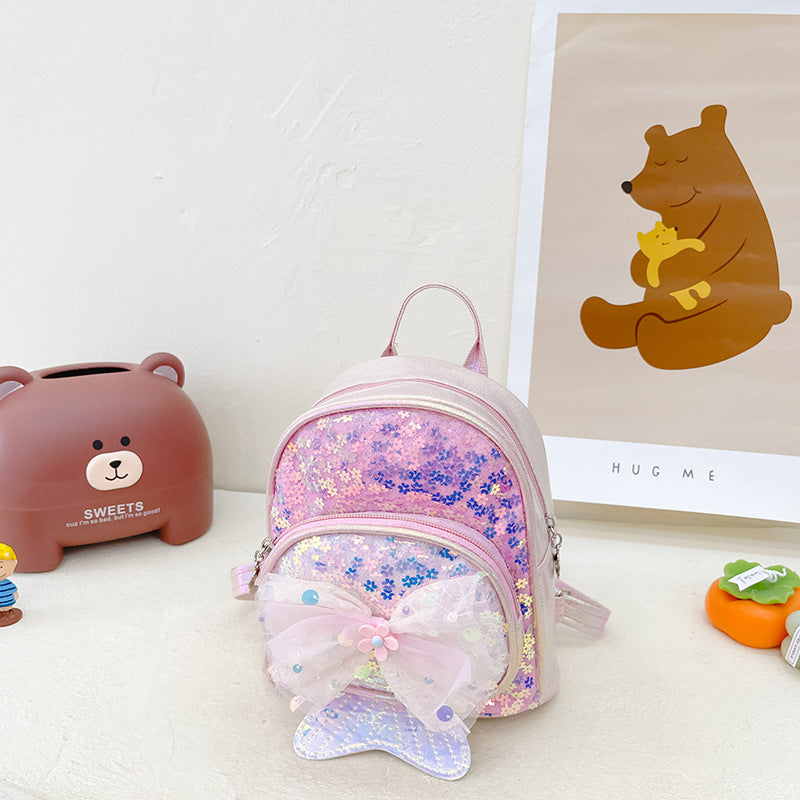Wholesale PU Sequin Kids Bag