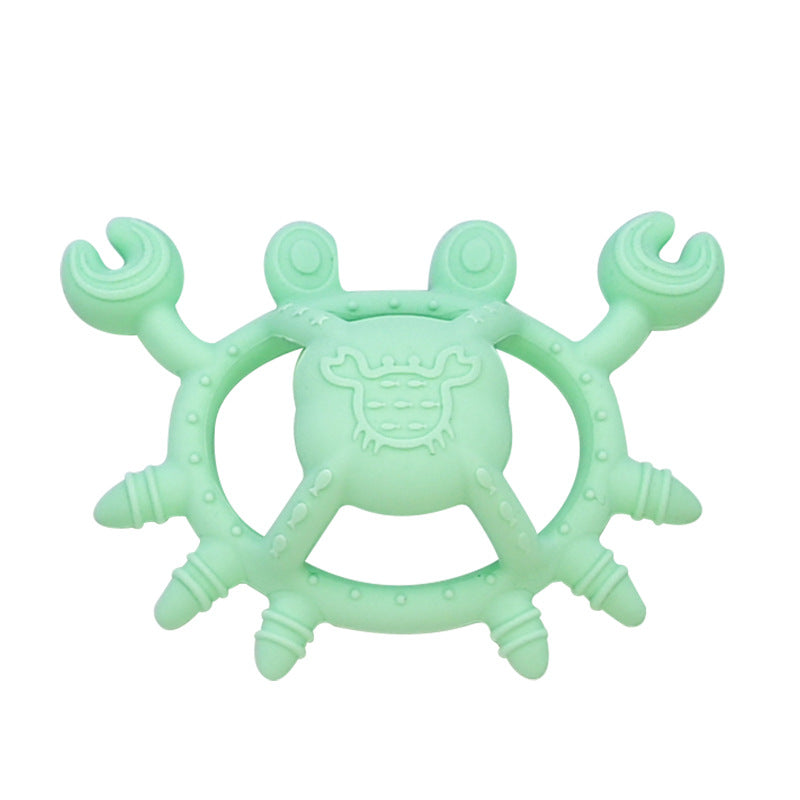 Wholesale Crab Baby Teething Stick Baby Silicone Teether Toy
