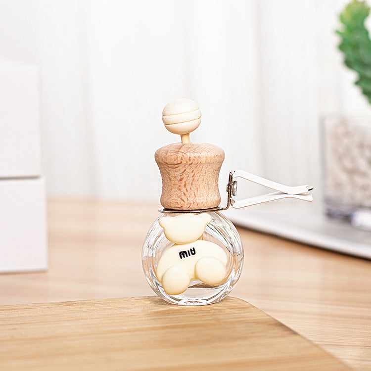 Wholesale Air Vent Glass Perfume Bottle