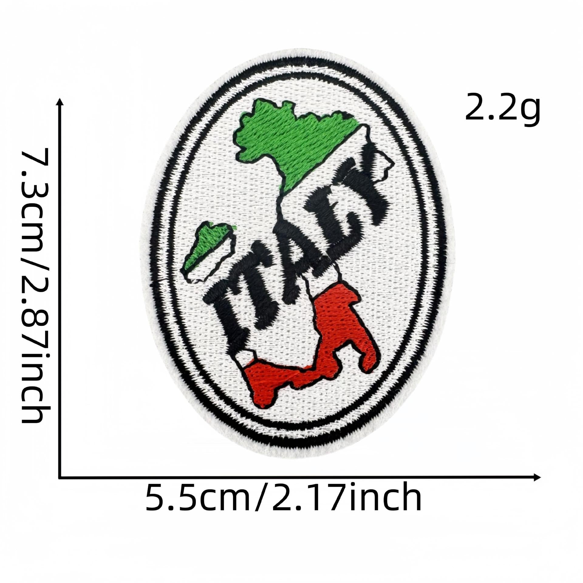 Wholesale Cartoon World Landmark Pattern Embroidery DIY Patches