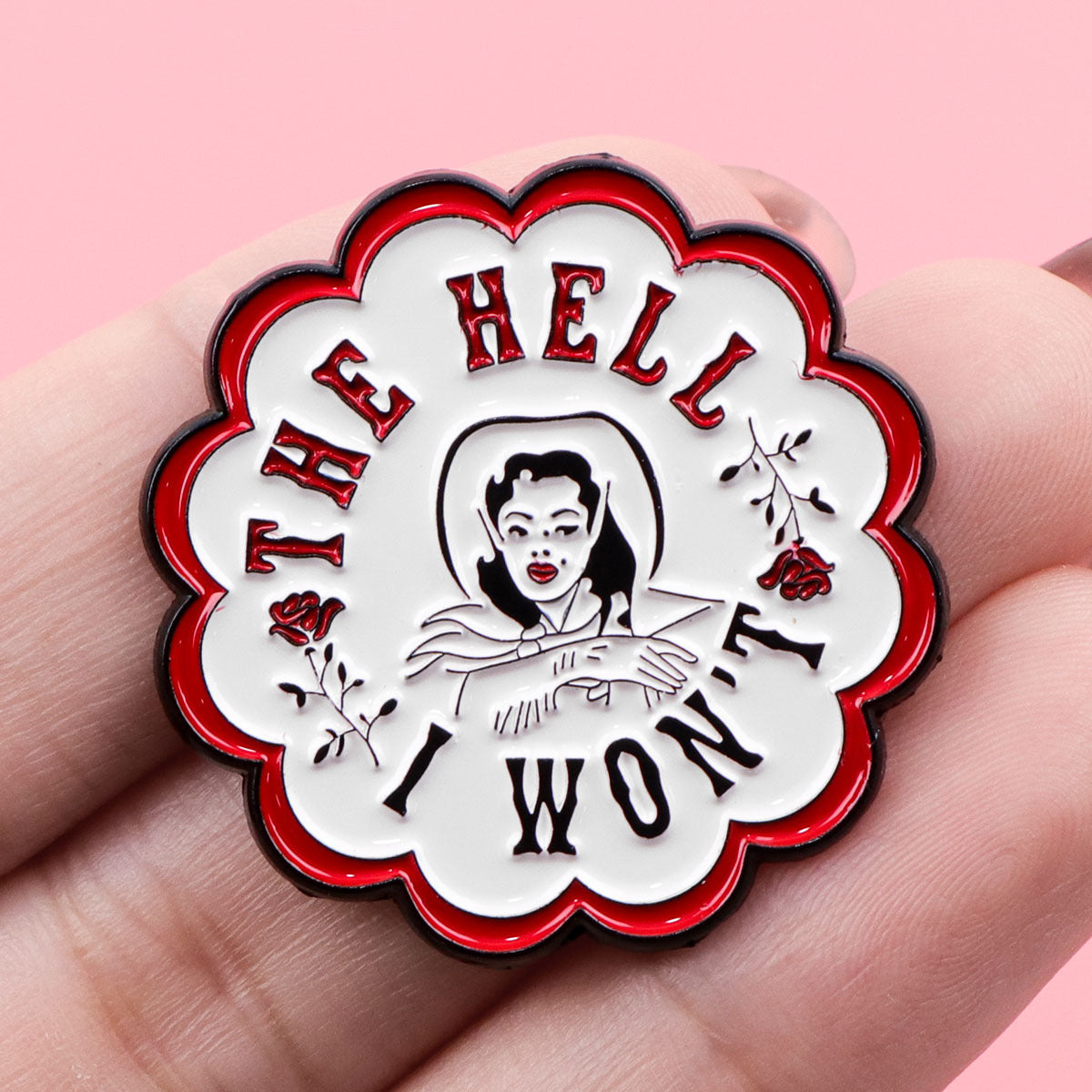 Wholesale Quote Brooch Cartoon Metal Badge Accessories