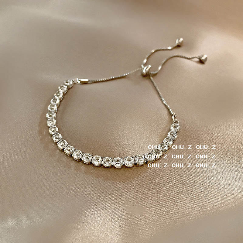 Wholesale ins cold style design adjustable drawstring Gypsophila bracelets