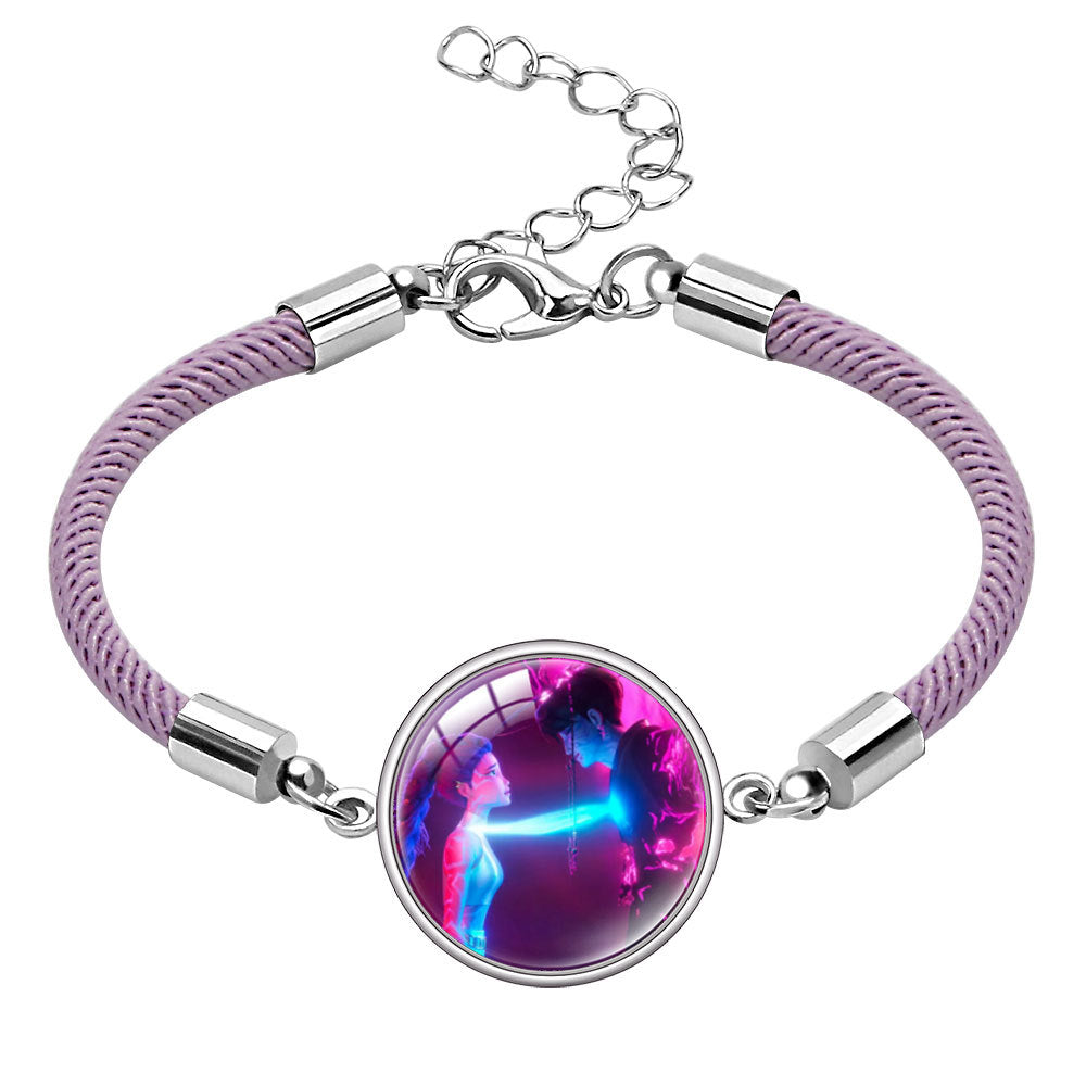 Wholesale Gemstone Bracelet Cartoon Character Multi Color Rope Bracelet