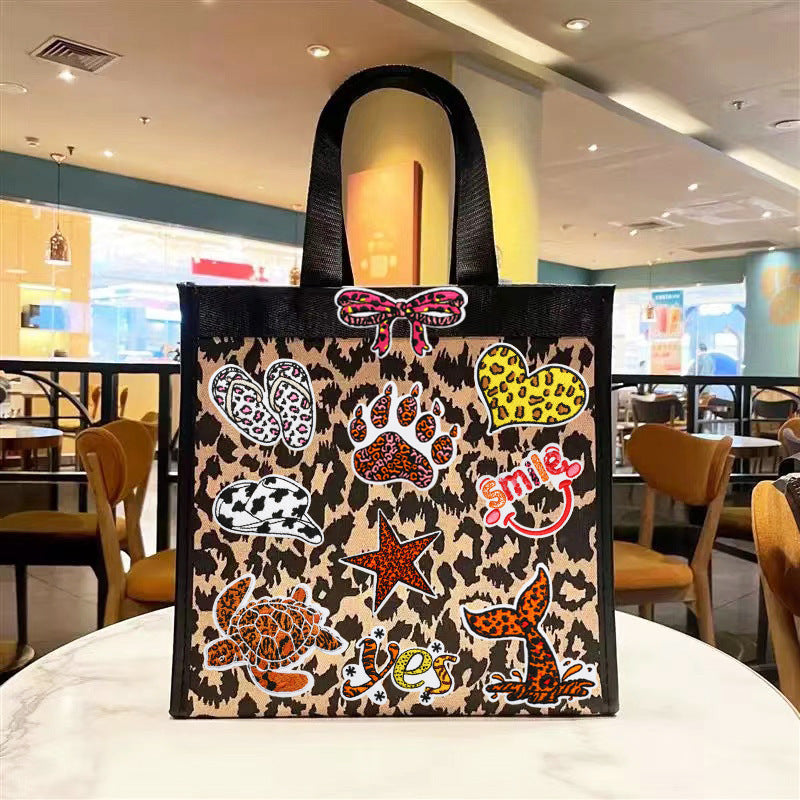 Wholesale Fashion Animal Print Embroidered Patches Polyester Clothing Decorative Accent Trendy Resale Accessory